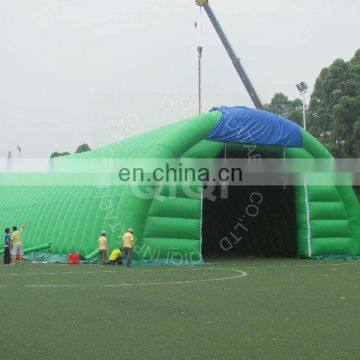 Giant green inflatable tent inflatable marquee tent for sale