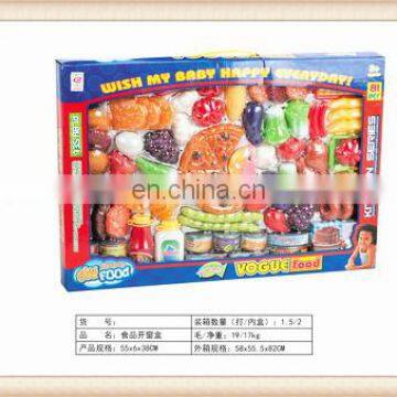 New item children gift plastic fast mini food simulation plastic toy food