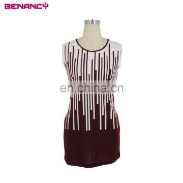 European Design Summer Long Solid Cardigan Roll Up Sleeve With the Vest Printed Dress Women's Set Suit Dress photo-2