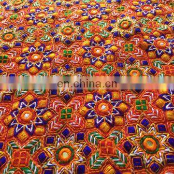 Kutch embroidery Fabric