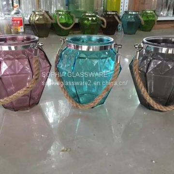 Hanging Glass Vases