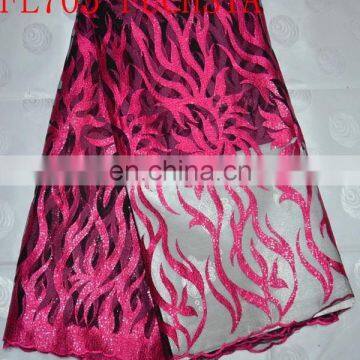 2015 new arrival fashion sequins guipure lace fabric(FL705)high quality/best price/in stock/popular/fashion/prompt delivery