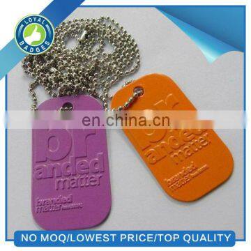 Cheap custom couple military dog tags