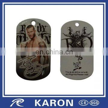 Wholesale Printed Cheap Dog Tag Necklaces in Stainless Iron photo-3