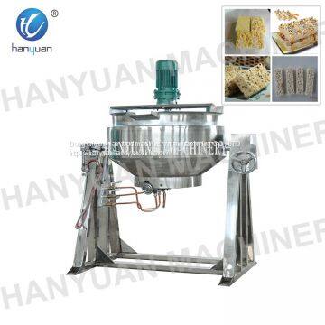 factory multifunction gas sugar boiling pot