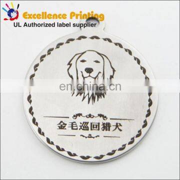 Custom Metal Dog Tag With Epoxy Both Sides