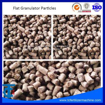 Factory Compost Fertilizer Making Flat Ring Die Extruder Granule Machine