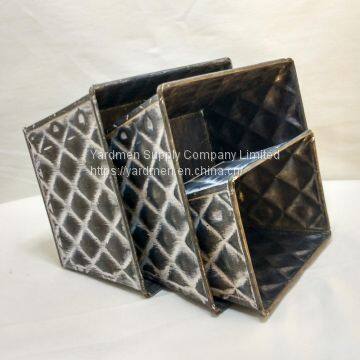 2018 German Style Iron Sheet Material Flower Pot From China Factory photo-3