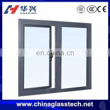 waterproof heat insulation sound proof double glass aluminium sliding window