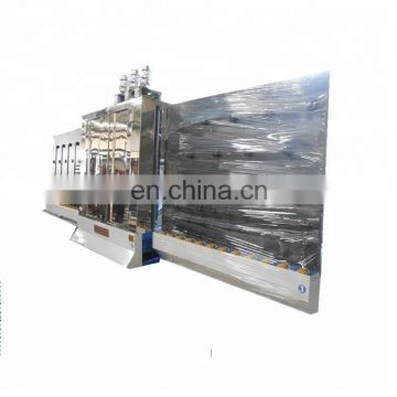 Vertical float glass washing machine, vertical float glass washer machine