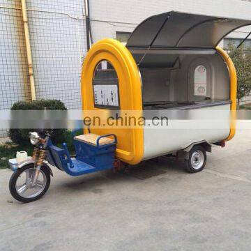 mobile food cart for slush machine