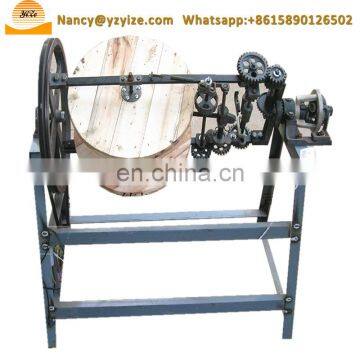 Straw Hay Rope Making Machine/ Home Use Mini Grass Rope Weaving Machine