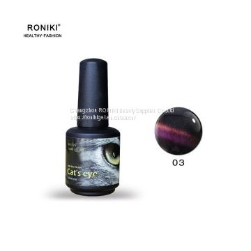 RONIKI 3D Cat Eye Gel Polish,Cat Eye Gel,Cat Eye Gel Polish,Cat Eye Gel Wholesaler,Variety Cat Eye Gel