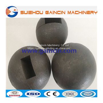 china gaincin forged steel mill balls, specialized in grinding media steel balls, forged grinding balls