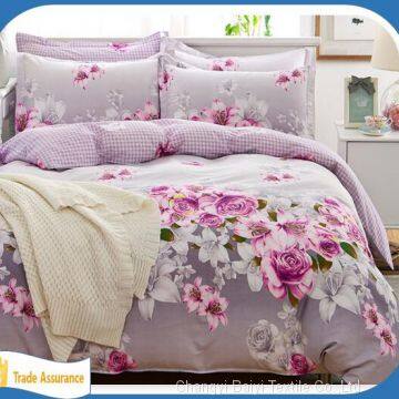 Factory Supply Home Textile Fabric Brushed Soft Bedsheets Polyester Fabric photo-4