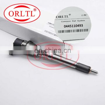 ORLTL Common rail fuel injection 0 445 110 493 0445110493 fuel  Injector 0445 110 493 diesel  injector for Jianghuai