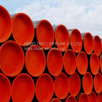 Galvanized Pipe En 10255 Ssaw Steel Pipe Double-sided Welding