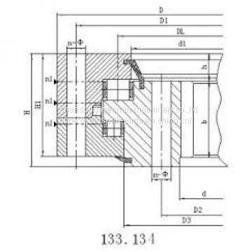 Triple-Row Slewing