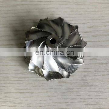 GT15-25 point milling 50.20/65.00mm 10+0 Blades 702549-0008HF V1 high performance turbo billet/aluminum 2618 compressor wheel