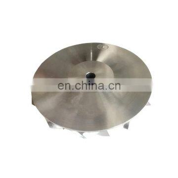 GT3037 452708-0001 11+0 лезвий Диаметр отверстия 57,04/76,13 мм: 6,00 мм Турбина, обработанная фрезерованием/Алюминий 2618/Блок компрессорного колеса photo-3