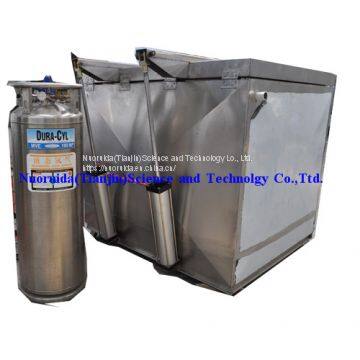 nitrogen cryogenic freezer with anto-door