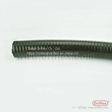 GALVANIZED STEEL SQUARELOCKED PVC COATED FLEXIBLE CONDUIT WITH YARN
