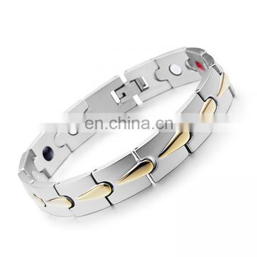 Wholesale pain relief magnetic bracelet stainless steel