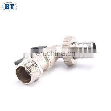 BT2010 Yuhuan Good Market Brass Low Price Washer Bibcock Tap photo-2