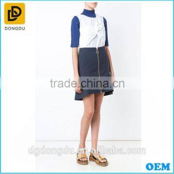 New fashion Navy blue mini skirts wholesale clothing factory