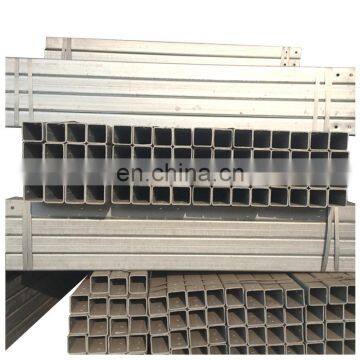 GB standard hot dipped galvanized square rectangular steel pipe 50x100 50x50  80x40 high quality