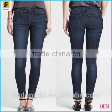 2016 Medium Wash Skinny Ankle Jean For Women