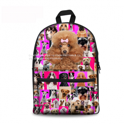 New Children's Backpack Wholesale High Quality Canvas Customized Logo and Pattern photo-5