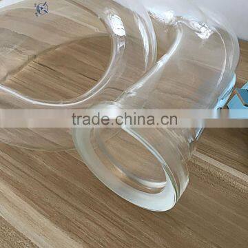 Used in Central Feeding System Good Transparency Pyrex Glass Bend Tube photo-5