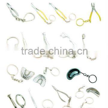 Dental Instruments Keychains / Keyrings - Different Models (High Quality)