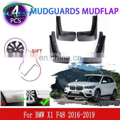 for BMW X1 F48 2016 2017 2018 2019 Mudguards Mudflaps Fender Mud Flap Splash Mud Guards Cover Protect Sand Wheel Car Accessories