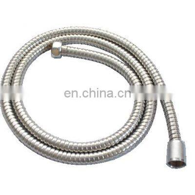 High temperature resistant 304 stainless steel flxible silver muslim shattaf shower hose