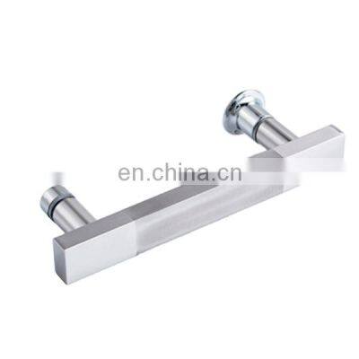 Furniture Hardware Fittings Shower Door Rectangle Handles Stainless Steel Handle for Shower Rooms