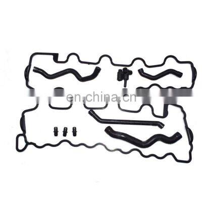 Free Shipping!Valve Cover Gasket & Crankcase Breather Hose Set For Mercedes CLK320,E320 CL500 photo-5