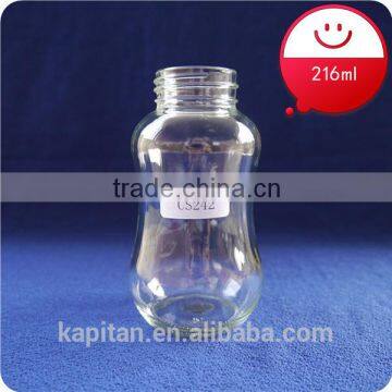 216ml Glass Bottle For Milk