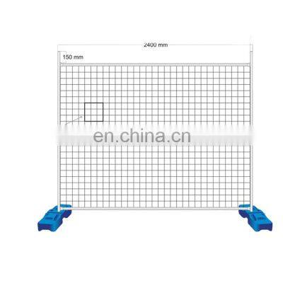 high quality commercial chain link temporary fence on sale panel