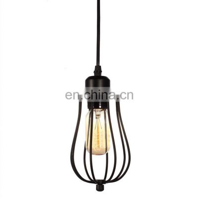 Retro industrial style iron grapefruit cage pendant light for decorate