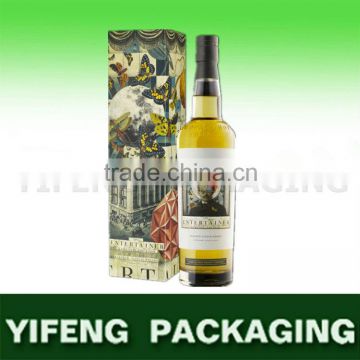 cardboard storage box for wine, corrugated e-flute wine bx