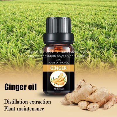 Wholesale Ginger Essential Oil Pure Ginger Oil 100% of the natural oil for spa