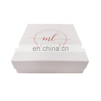 Custom printing cardboard folding pajama box underwear packaging boxes