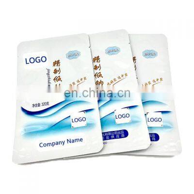 custom packaging stand up pouch food packaging stand up bags for salt hot seal Gravure printing