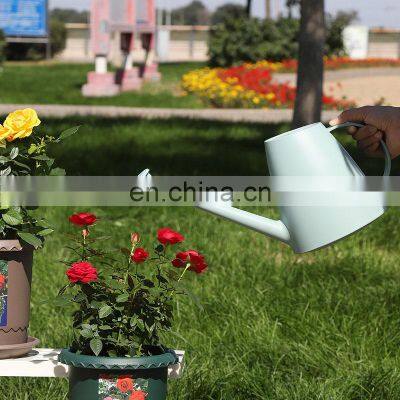Hot Sale High Quality Elegant Modern Small Custom Pink Plant White Plastic Watering Can photo-2