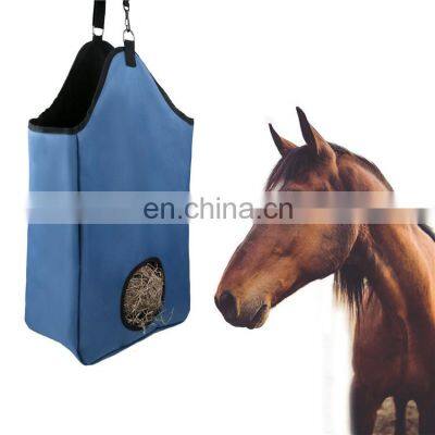 Customer Oriented Oxford Cloth Net Logo High Quality Slow Feeder Pet Horse Hay Bag photo-5