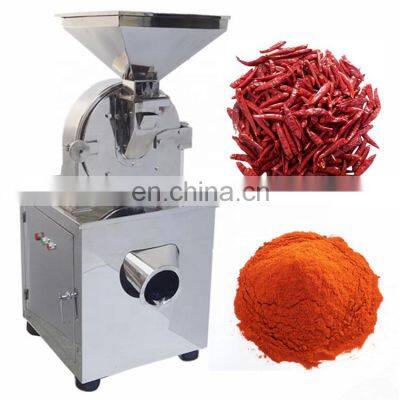 Automatic red pepper chilli powder grinding machine hot chili cayenne bell peppers crushing milling pulverizing grinder price