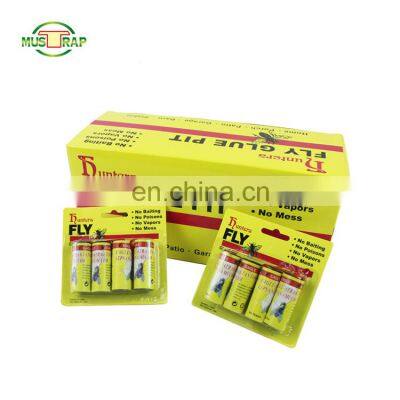 Mustrap 2018 Hot Sell Restaurant Eco-friendly Yellow Hanging Fly Trap Ribbon for House photo-3