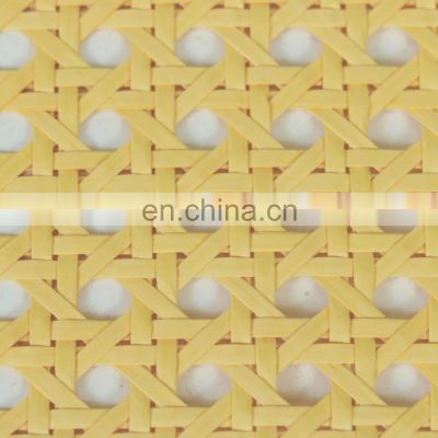 1/2Inch Open Mesh Eco-friendly Paper Cane Webbing  Yellow Color 20 Year Experience Supplier Grade AA